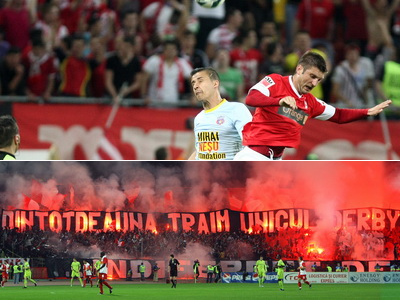 Dinamo - Steaua 1 - 2. Afla tot ce s-a intamplat pe stadion si nu s-a vazut la TV