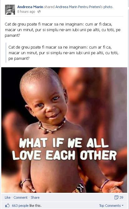 andreea marin facebook