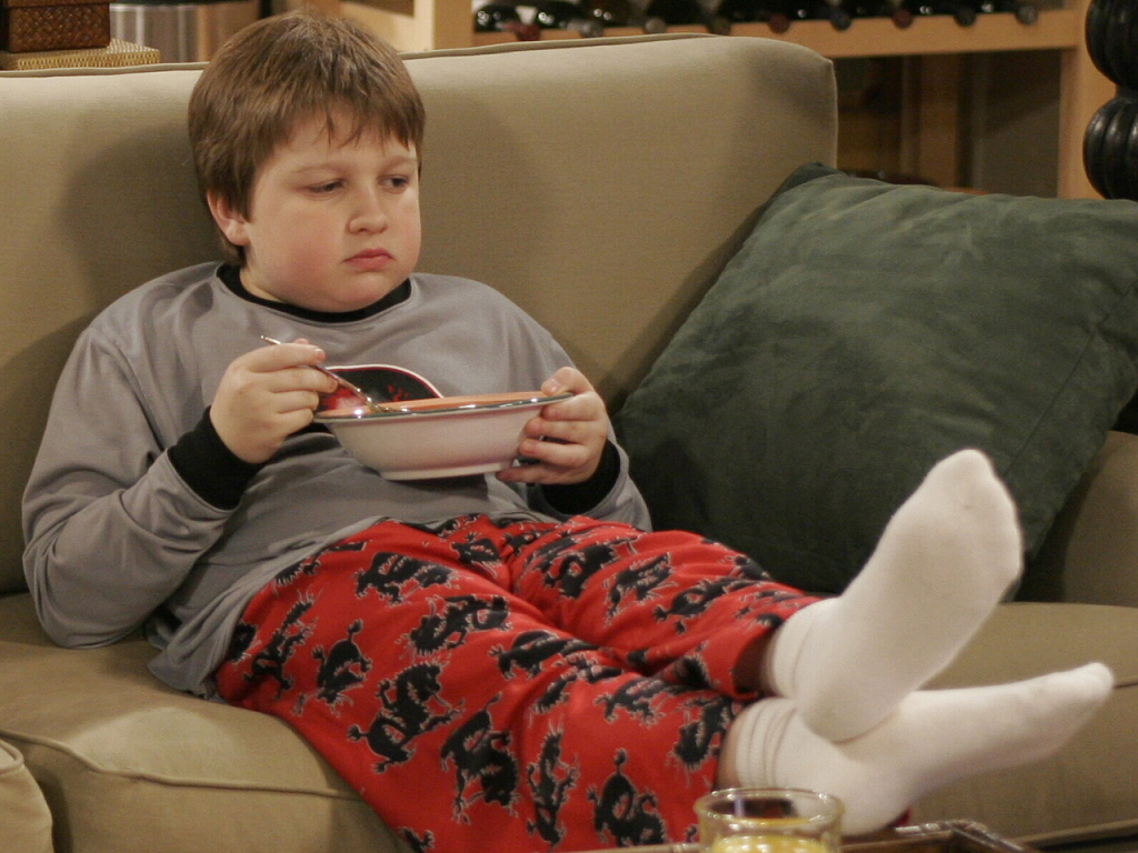 "Ne temem pentru sanatatea lui!". Cum a fotografiat Jake, din serialul "Two and a Half Man"