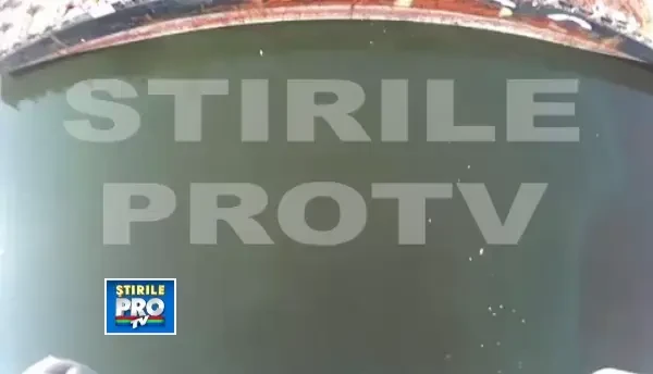 Primele imagini din aer cu nava Flaminia, bomba toxica ce sta langa cereale in portul Constanta