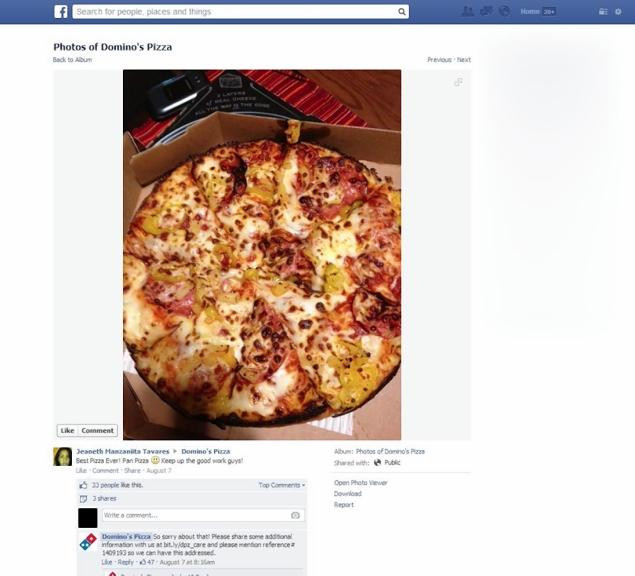 "Am ramas blocata". Ce raspuns a primit o tanara, dupa ce a scris ca ii place foarte mult o pizza