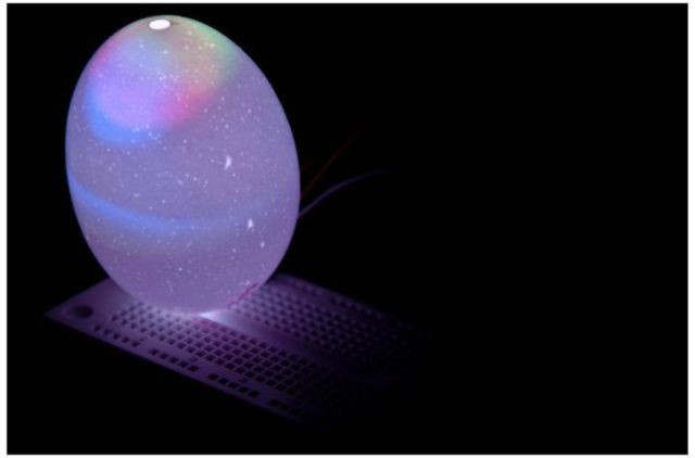 Cum poti sa transformi un ou intr-o lampa. Inventia unui barbat din SUA