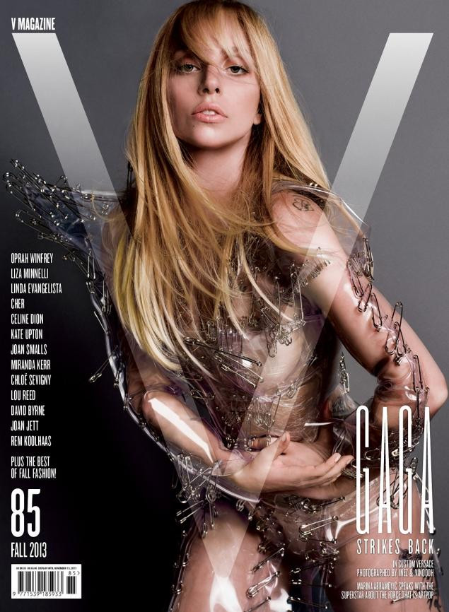 Aparitie incendiara pe coperta revistei americane “V”. Cum a pozat de aceasta data Lady Gaga