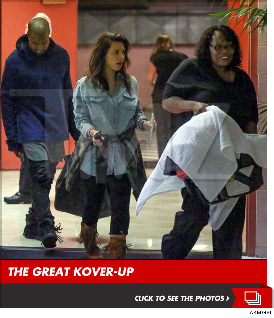 Primele imagini cu Kim Kardashian dupa ce a nascut. Cum arata bruneta la prima iesire in public