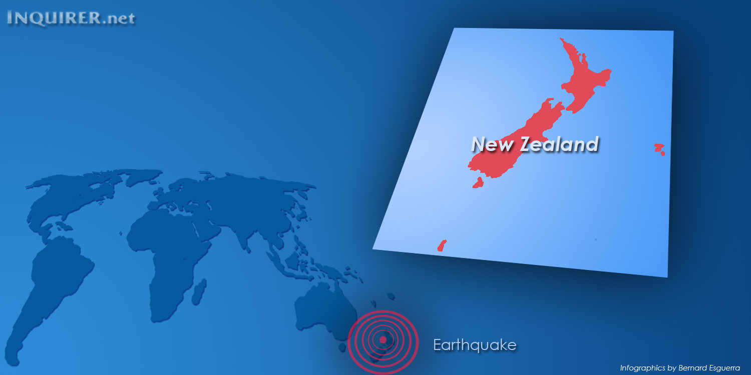 Cutremur cu magnitudinea de 6,8 in Noua Zeelanda. Nu a fost data alerta de tsunami