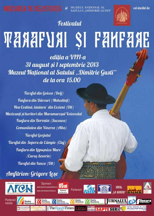 Festivalul "Tarafuri si fanfare" la Muzeul Satului. "Balade cantate ca la curtile boieresti"