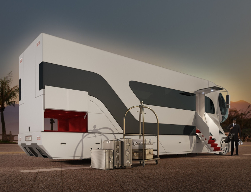 "Avionul" care merge pe sosea: Noul mijloc de transport pentru cei mai bogati oameni ai lumii GALERIE FOTO