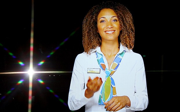 O primarie din Marea Britanie a inlocuit receptionera institutiei cu o holograma de 12.000 de lire