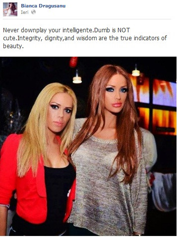 Mesajul de pe Facebook care i-a adus comentarii negative. Ce a scris Bianca Dragusanu