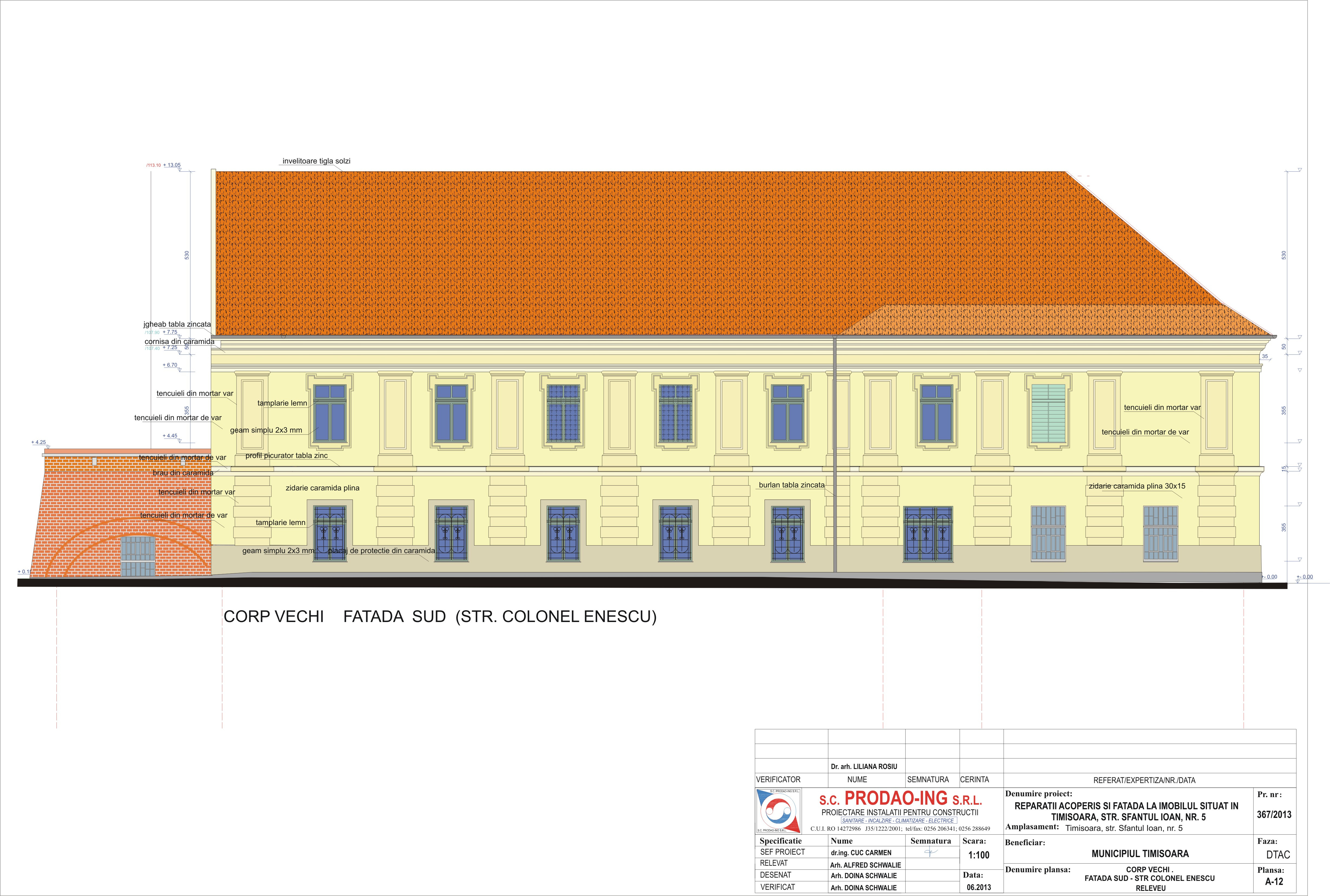 Cladirea istorica unde functioneaza Clinica de Oftalmologie se reabiliteaza. Valoarea investitiei
