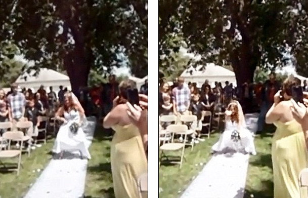 A primit 1500 de comentarii jignitoare. Ce a facut aceasta femeie in drum spre altar