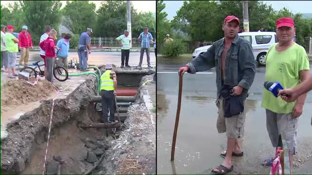 Cine raspunde pentru gropile lasate dupa lucrari. Un barbat s-a scufundat cu tot cu bicicleta sa