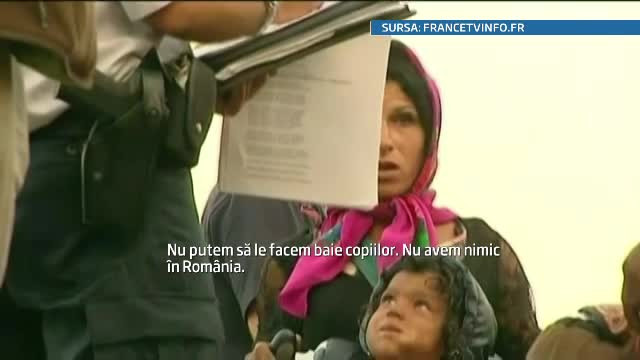 Niciunul din cei 400 de tigani evacuati dintr-o tabara din Franta nu vrea sa se intoarca in tara