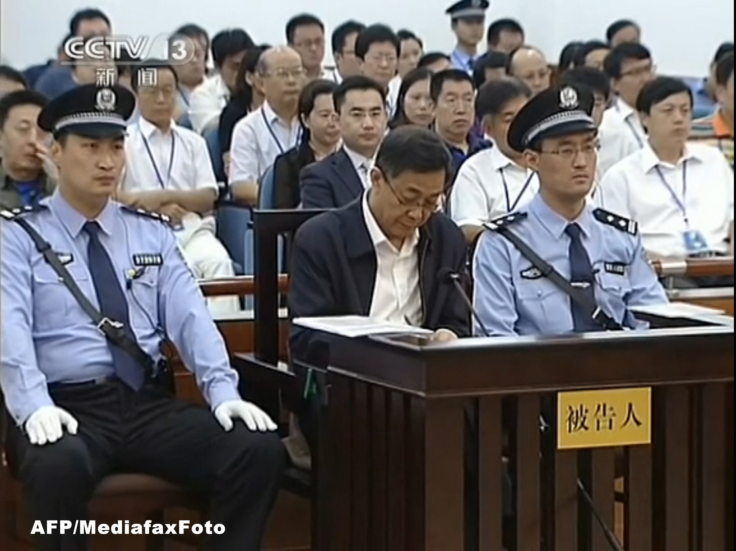 Procesul lui Bo Xilai s-a incheiat. Verdictul va fi anuntat la o data neprecizata