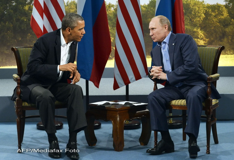 Vladimir Putin si Barack Obama