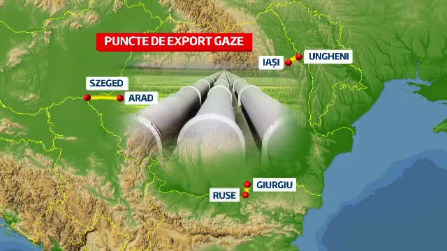 Romania, pe harta exportului de gaze in Europa. Statele care vor primi combustibil din tara noastra
