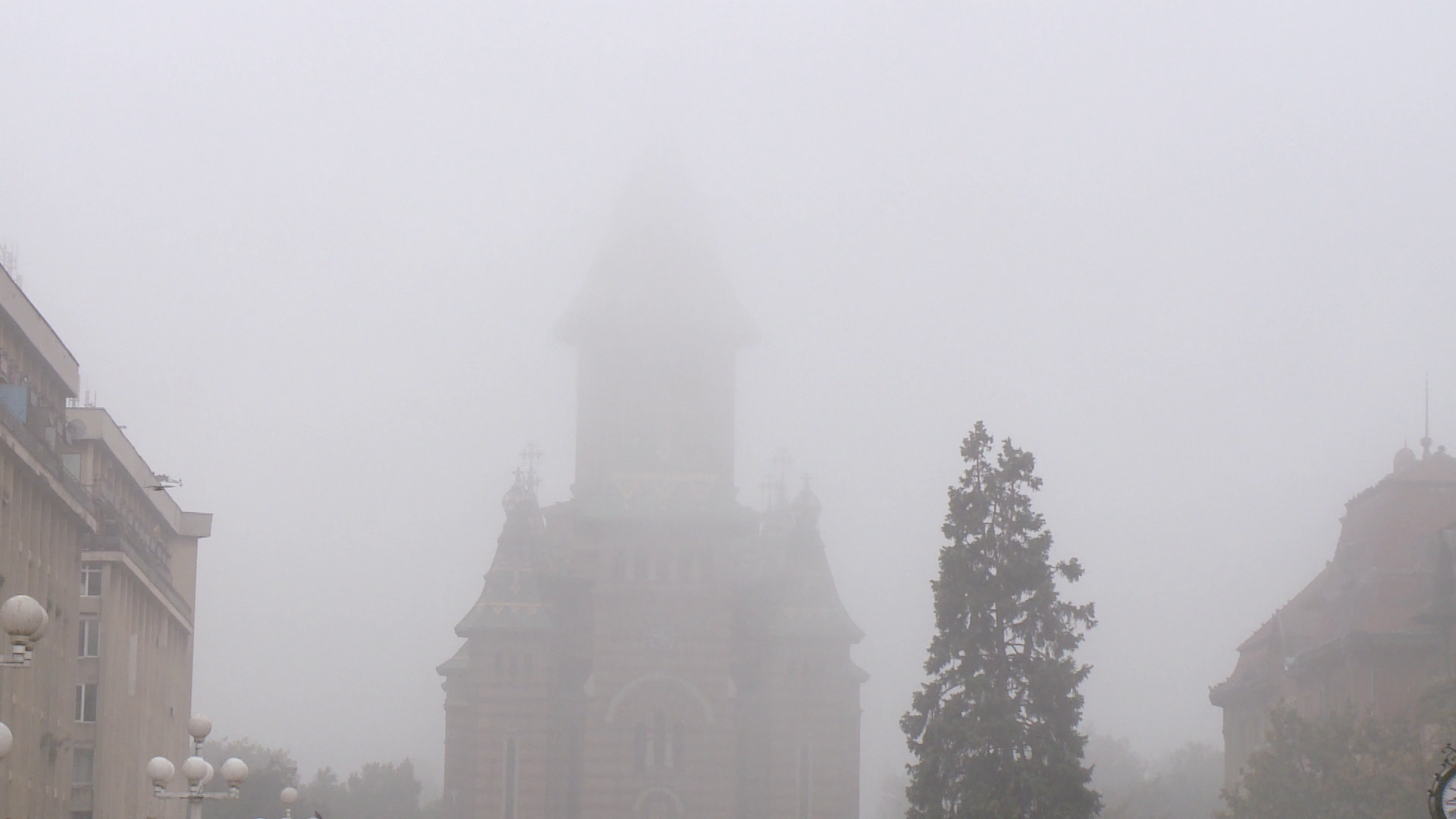 Nou cod galben de ceata pentru judetele Timis, Arad, Hunedoara si Caras-Severin