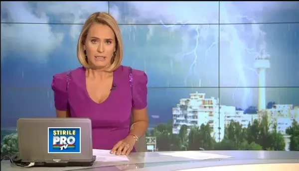 Furtuni si vijelii puternice in partea de Vest a tarii. La Deva, prapadul a venit in doar 15 minute