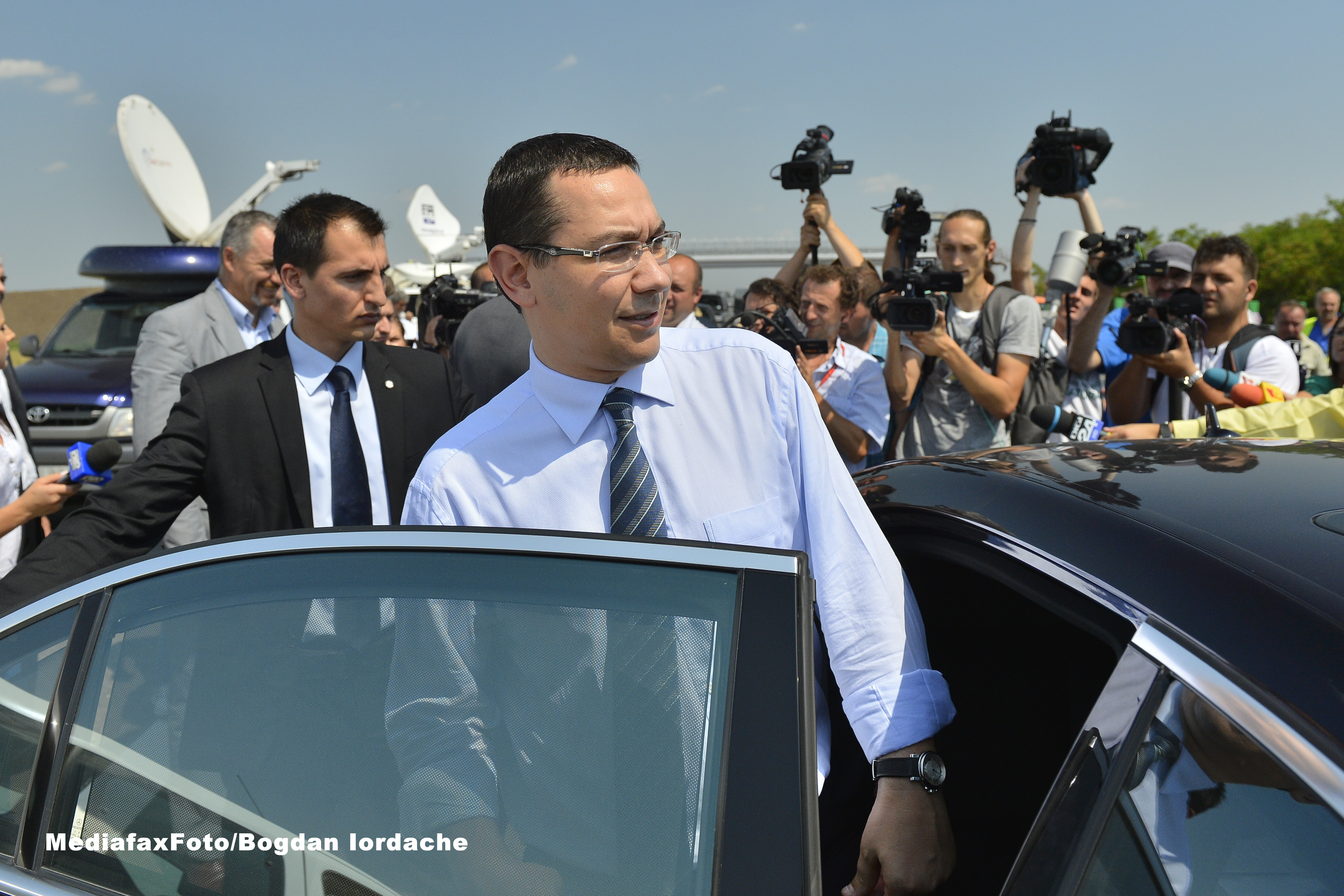 Ponta: Am venit la guvernare ca sa arat eu cum trebuie construite autostrazile in Romania