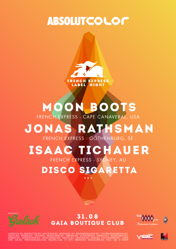 Isaac Tichauer, Moon Boots, Jonas Rathsman, Disco Sigaretta