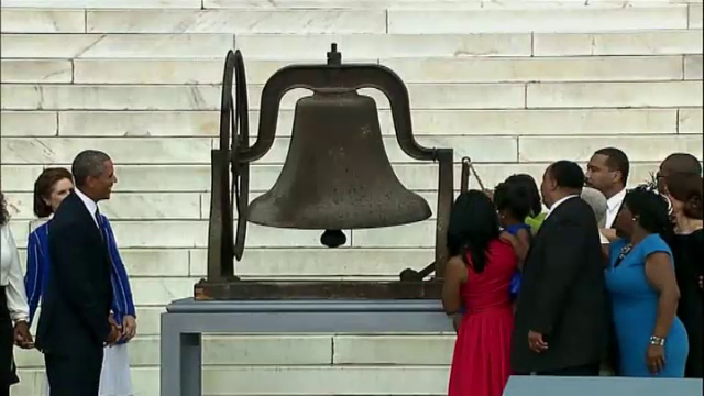 America a marcat cu fast 50 de ani de la discursul istoric al lui Martin Luther King in Washington