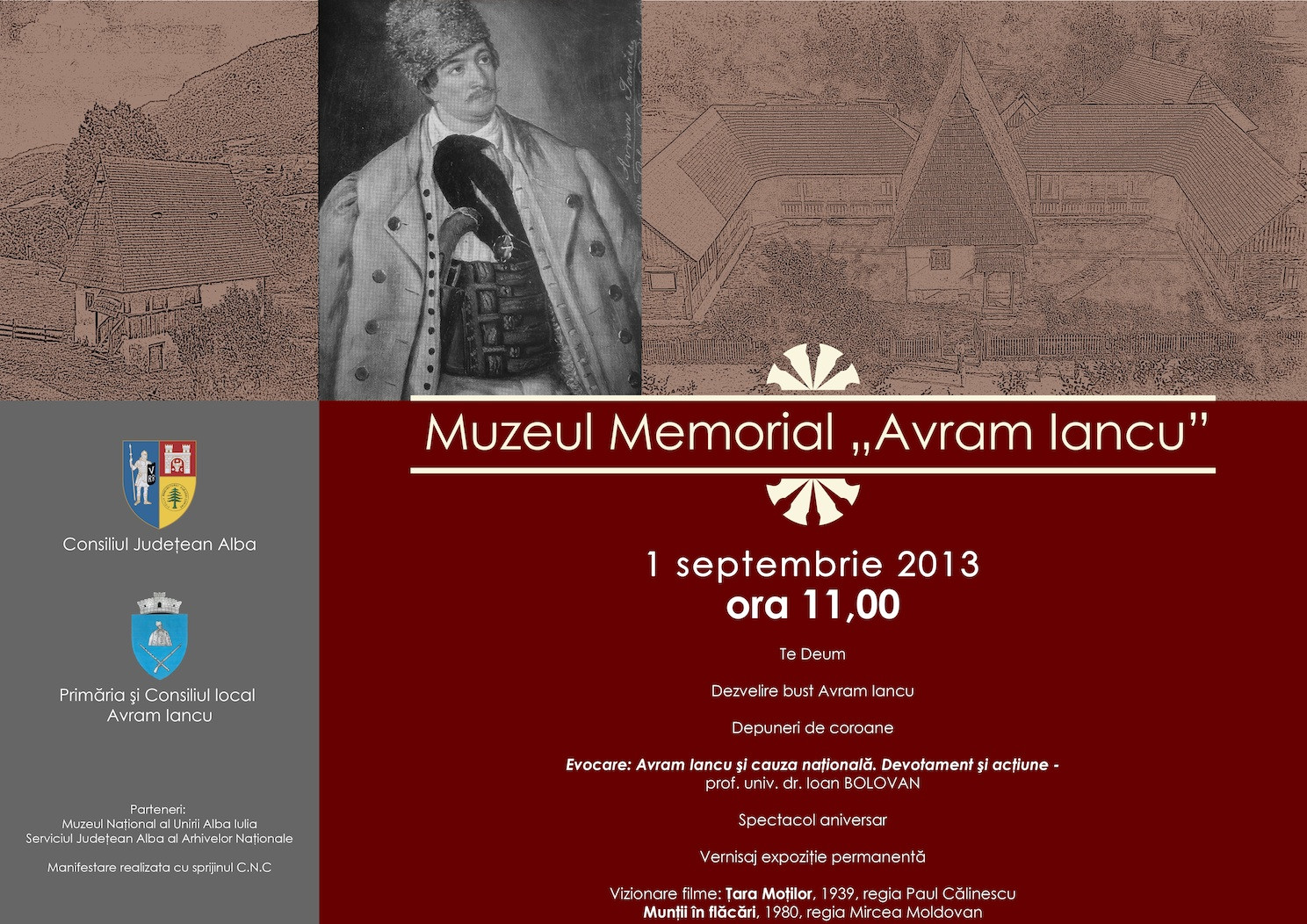 Se redeschide Complexul Muzeal dedicat Craisorului Muntilor Apuseni