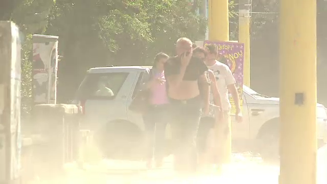 Cum arata litoralul romanesc dupa furtuna de nisip de miercuri din Mamaia