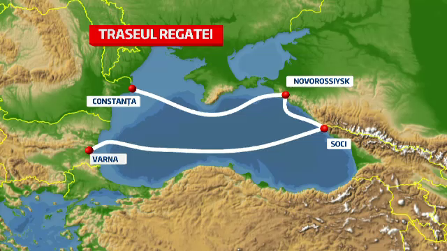 Romanii se antreneaza pentru regata de la Constanta. Cand va avea loc spectacolul impresionant