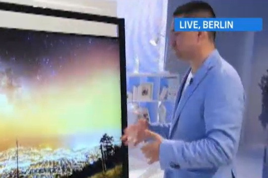 George Buhnici, de la IFA Berlin: Televizorul Ultra-HD cu diagonala gigant de 98 inch