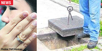 O femeie si-a scapat inelul in vasul de la toaleta. Cum l-a recuperat