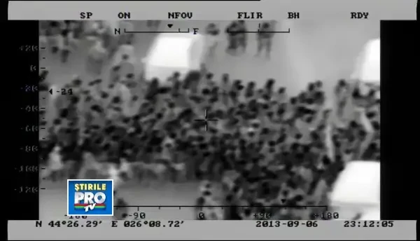 Imagini stadion NATIONAL ARENA la ROMANIA – UNGARIA filmate din elicopter