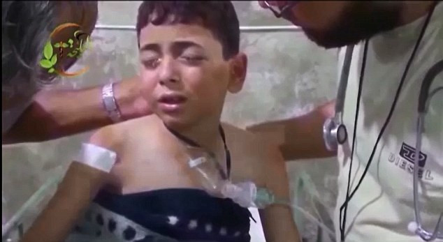 "Dovada" lui Obama pentru o interventie in Siria. Inregistrari cu victimele presupusului atac chimic