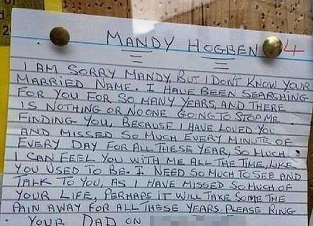 Scrisoarea emotionanta a unui tata pentru fiica sa a devenit virala pe Facebook. FOTO