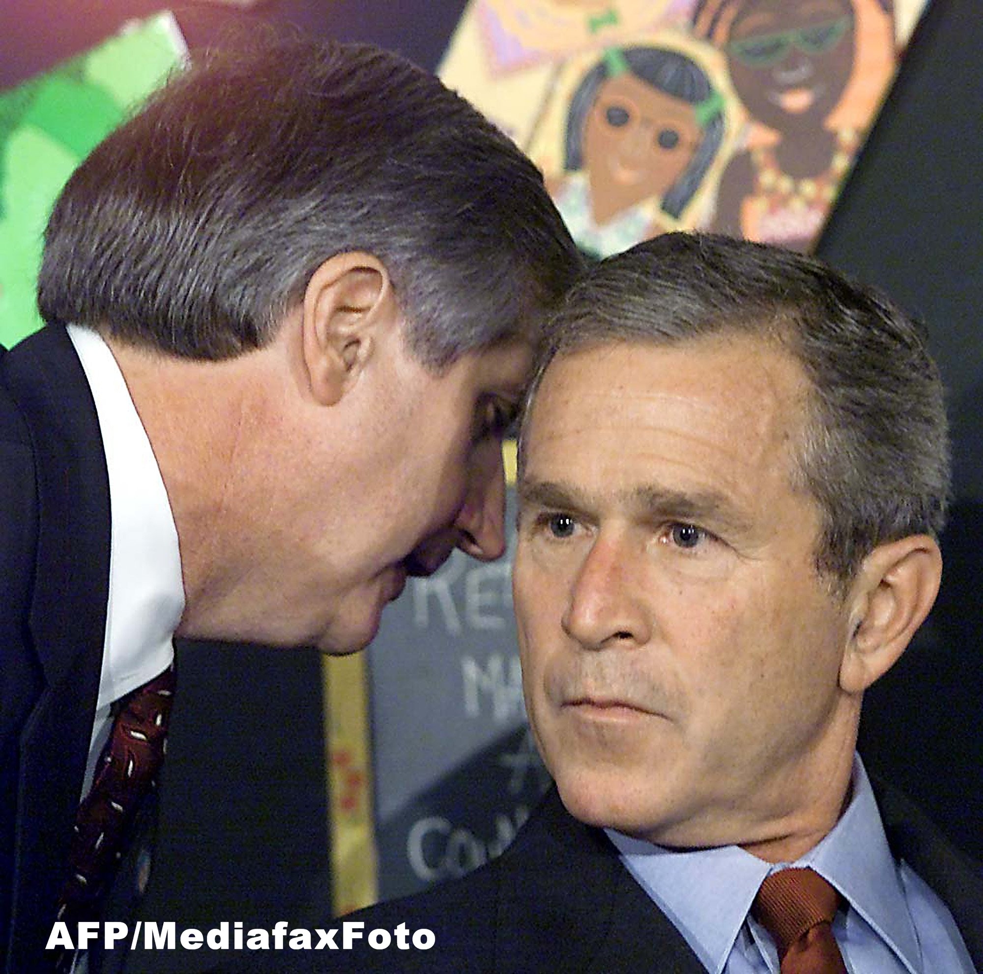George W. Bush in 11 septembrie 2001