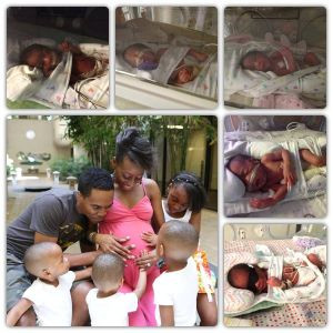 O americanca a nascut in 5 minute doi baieti si trei fete