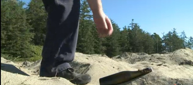 Cel mai vechi mesaj intr-o sticla a fost descoperit in Canada. Ce scrie pe bucata de hartie. VIDEO