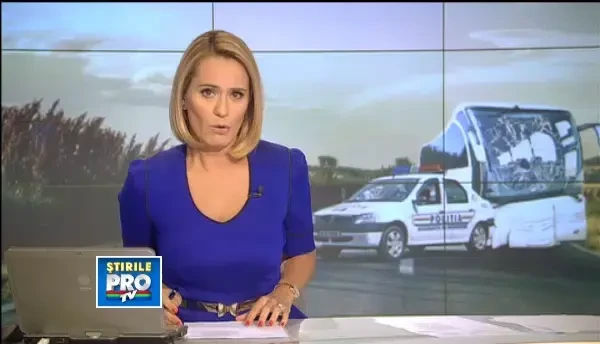 Accident in Nadlac. 3 persoane au murit, iar 29 sunt ranite,dupa ce doua autocare s-au lovit frontal