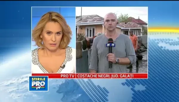 Sinistratii din Galati, ajutati de militari care au luptat in Afganistan. Cum arata zonele inundate