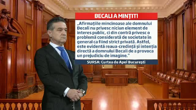 Gigi Becali, acuzat ca a mintit in scandalul cu Dragos Savulescu. Finantatorul Stelei va plati daune