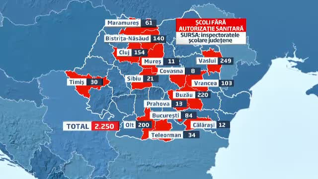 Conditiile deplorabile in care vor invata 25% dintre elevii Romaniei. Ce explicatii dau autoritatile