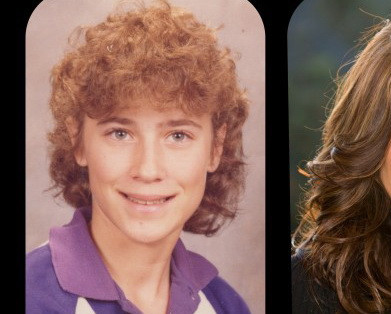 Transformarea uluitoare a fetei dintr-a VIII-a, cu permanent. "Am luat si bataie din cauza parului"