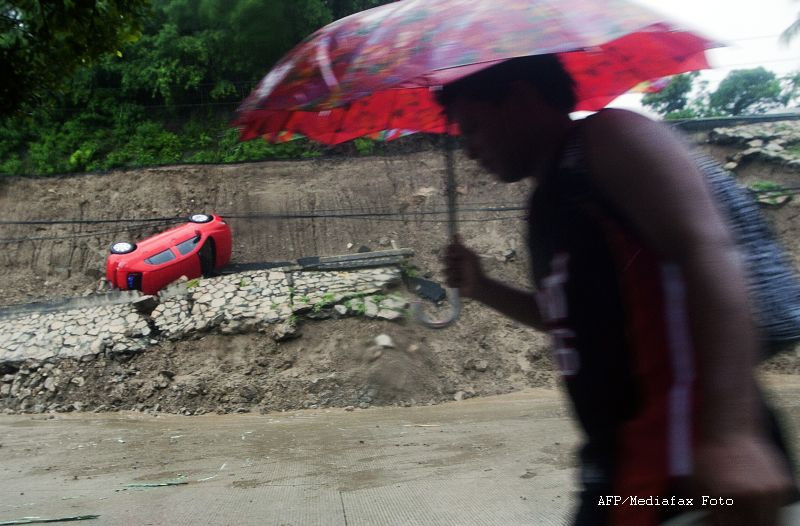 Furtuna tropicala in Mexic