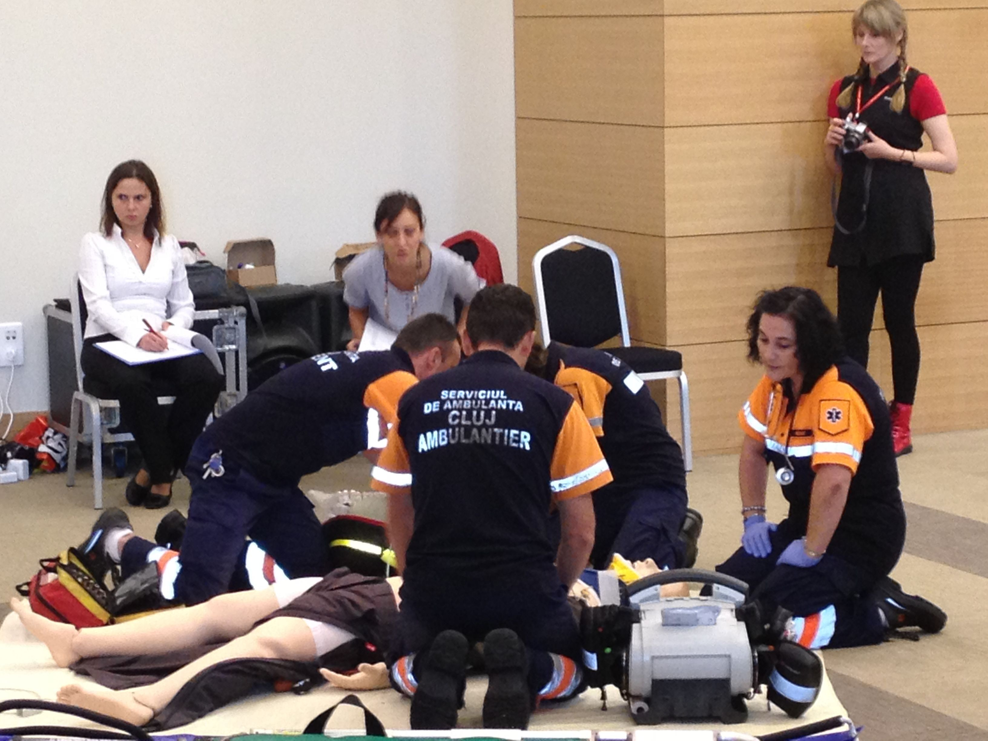 Clujul, pe podium la Concursul National al Echipajelor de Ambulanta