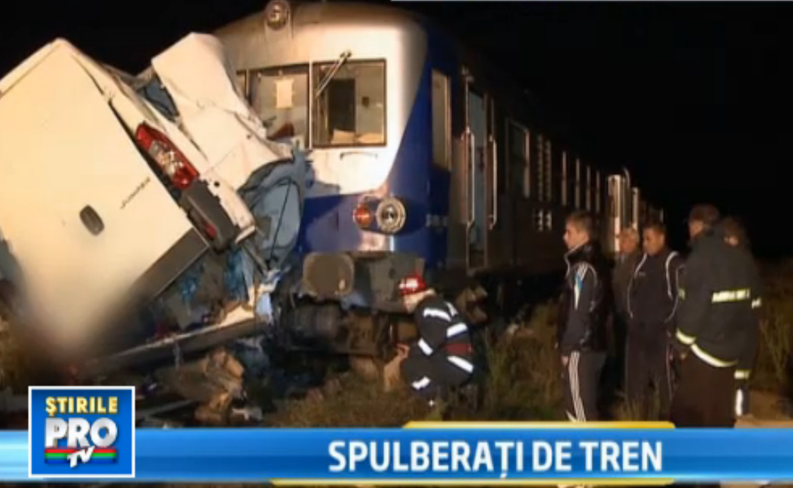 Imprudenta unui sofer care nu a tinut cont de semnele de la o cale ferata a curmat viata unui om