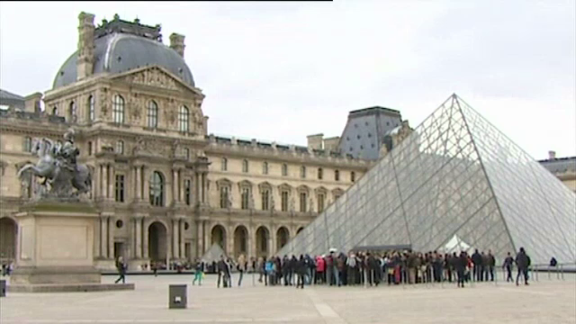 Retea de hoti romani la muzeul Luvru, arestata de politia din Paris. Hotii faceau si 2000 euro pe zi