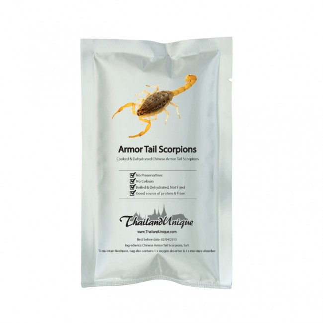 Scorpioni si gandaci la conserva, ultima moda in materie de "delicatese" in Europa. VIDEO