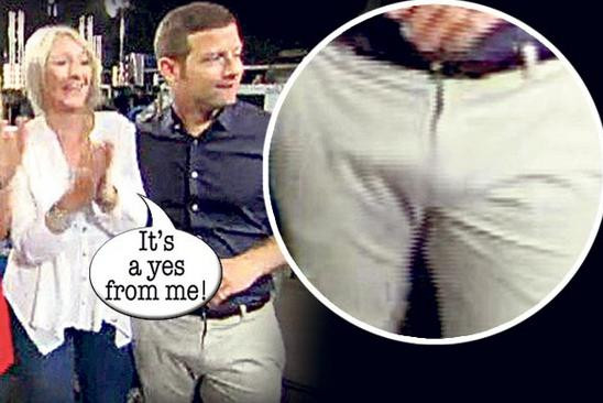 Nu si-a dat seama ce se vede la TV. Ce a patit un prezentator in timpul emisiunii