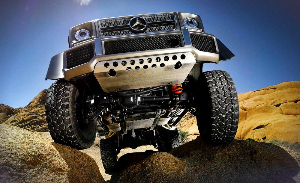 Mercedes-ul de 500.000 euro, 4 tone, 6 roti si 6 metri. Modelul fara concurent in lume. FOTO