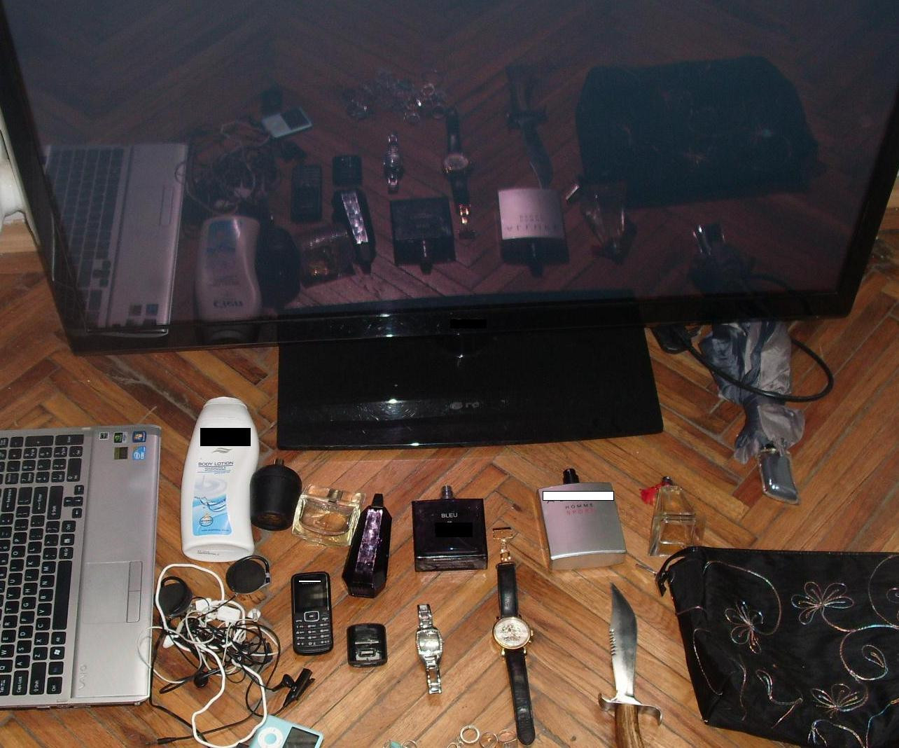 Hot retinut de politisti.Pe ce a reusit sa puna mana dupa ce a fortat geamurile apartamentelor.VIDEO