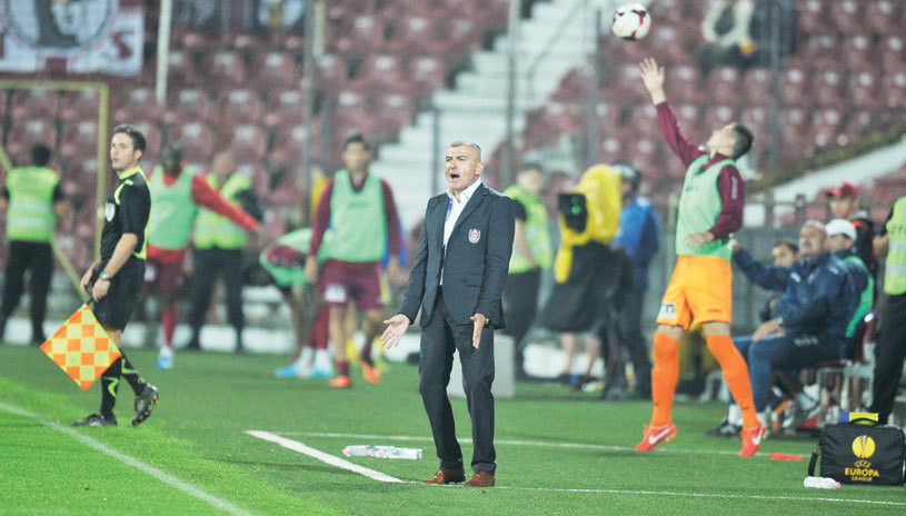 Grigoras, atac la Rednic. Tehnicianul CFR-ului acuza pregatirea fizica